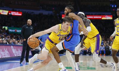 Lakers player grades: L.A. gets win despite being very short-handed