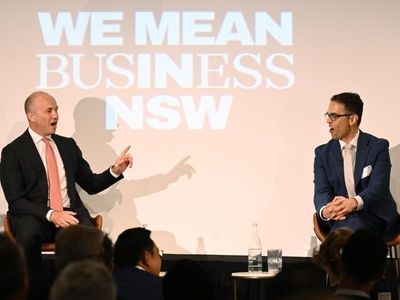 Showman barbs, carrots for business in treasurer debate