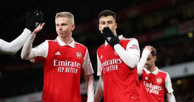 What Odegaard did to make Zinchenko applaud as Arteta reveals key to Martinelli form