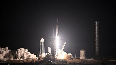 SpaceX launches crew of four to the International Space Station