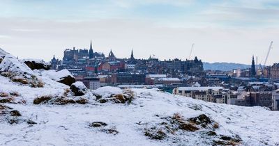 Edinburgh Weather: BBC forecasts snow for the weekend as wintry showers blow in