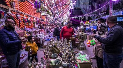 Egyptian Artists Prepare for Ramadan with Lanterns, Small Motifs