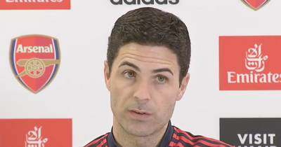 Mikel Arteta explains why he had to take Jorginho off at half-time against Everton