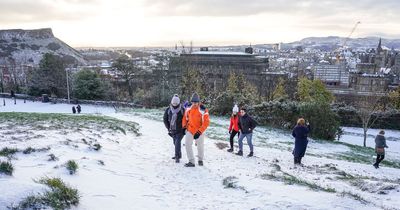 Edinburgh weather as snow and -5C temperatures forecast in capital cold snap