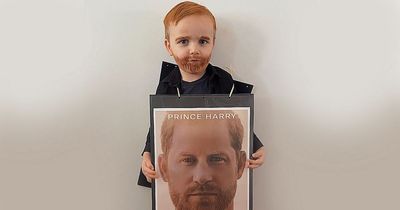 Ellis, three, wins World Book Day dressing up as Prince Harry