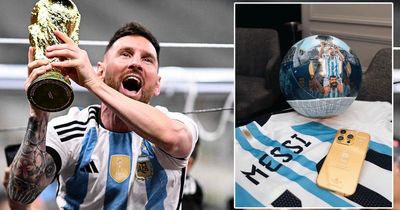 Lionel Messi spends £185k on personalised gifts for World Cup winning teammates