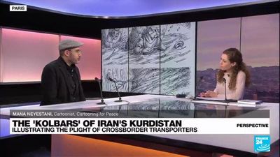 Graphic novel spotlights dangerous lives of Iranian Kurdish 'Kolbars'