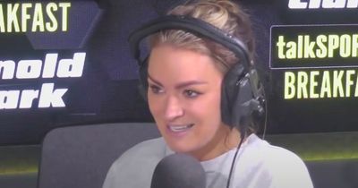 Laura Woods delivers pointed "Arsenal fetish" reply after "ridiculous" luck accusation