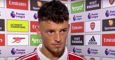 Ben White's post-match interview after Everton win says it all about Arsenal's season