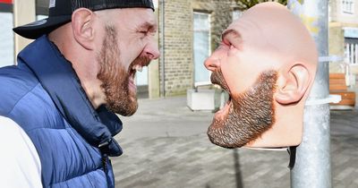 Tyson Fury launches trash talking bins for people to put their chewing gum in