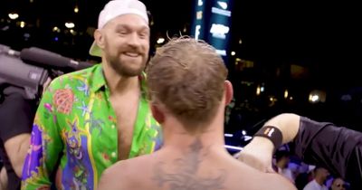 Tyson Fury's message to Jake Paul immediately after fight with brother Tommy