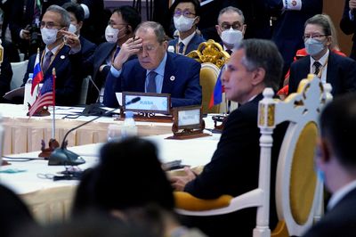 Blinken, Lavrov talk at G20 meeting as US-Russia tensions soar