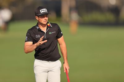 Watch: Viktor Hovland holes out for eagle on opening hole at 2023 Arnold Palmer Invitational