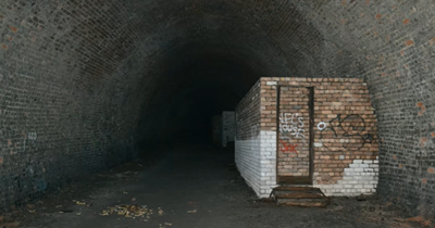 Inside the abandoned Edinburgh tunnel stretching right under the city centre