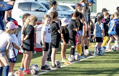 Comparing stops, connecting starts for The Football Girls