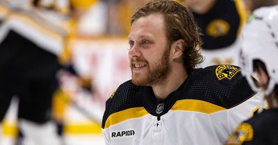 Boston Bruins smash franchise record to give NHL superstar David Pastrnak £75m contract