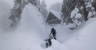 California in state of emergency as storms see it hit by almost 42ft of snow