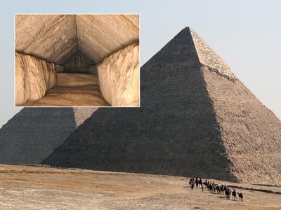 Egypt hails 30ft hidden corridor found inside Great Pyramid of Giza