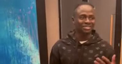 Sadio Mane reacts to iconic Liverpool song after five-year-old footage emerges