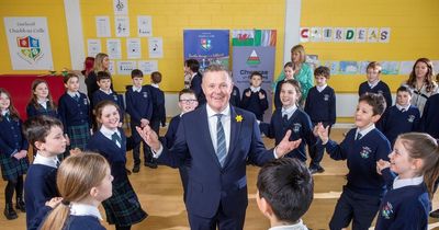 A school in Dublin is teaching pupils to speak Welsh