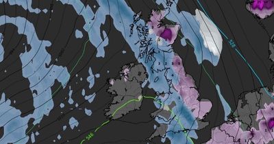 UK snow maps show it could hit by end of week as forecasters warn of -7C 'Arctic plunge'