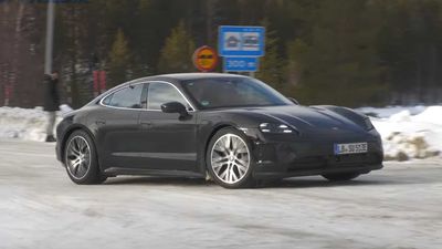 Facelifted Porsche Taycan, Sport Turismo Spied In Crystal Clear Video