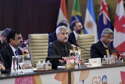 Chinese, Indian foreign ministers discuss border peace at G20