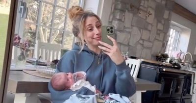 Stacey Solomon 'trying not to be hard on herself' as she left to solo parent