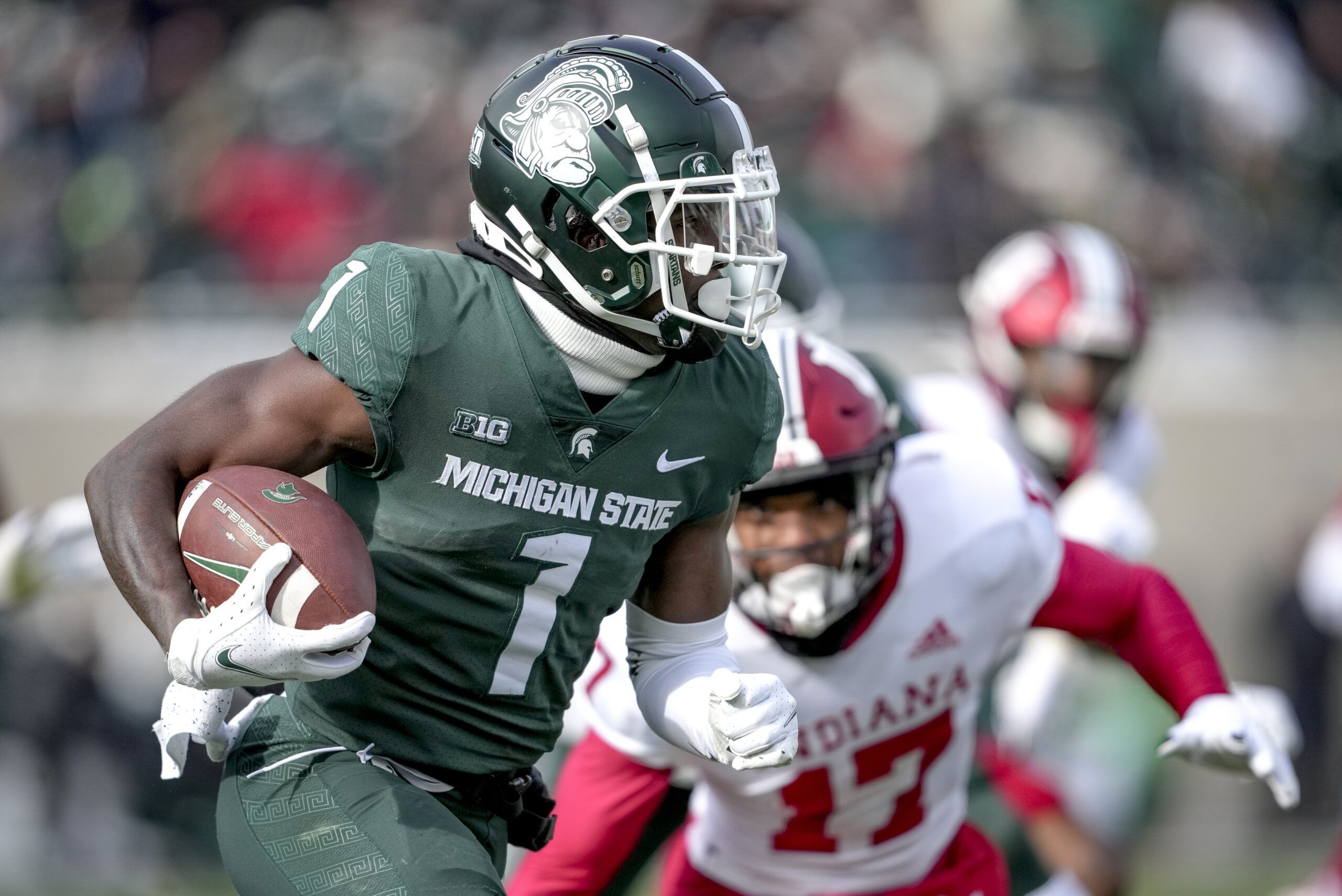 MSU WR Jayden Reed NFL Draft profile, analysis from…