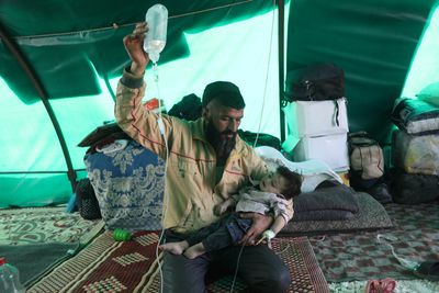 Syrians displaced by quakes fear cholera outbreak as cases surge