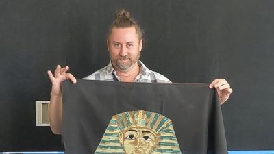 Auslan interpreter Mikey Webb on the joys of cross-stitch and interpreting Hamilton, rock concerts