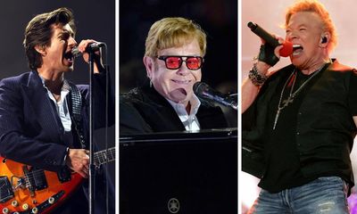 Arctic Monkeys, Guns N’ Roses, Elton John: all-male Glastonbury headliners a ‘pipeline’ problem, says Emily Eavis