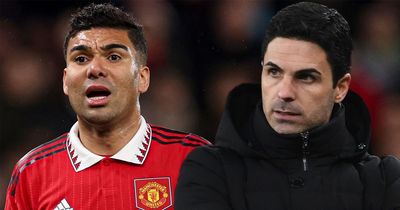 Arsenal sent title warning as Casemiro's private Man Utd message deciphered