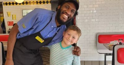 Boy, 8, raises $50,000 for Waffle House waiter forced to walk miles to work