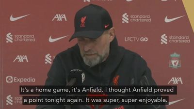 Jurgen Klopp admits he is ‘really happy’ for Marcus Rashford ahead of Liverpool’s clash with Manchester United