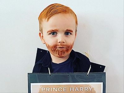 Child dresses as Prince Harry for World Book Day following release of memoir Spare