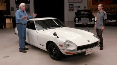 Nissan Fairlady Z Visits Jay Leno's Garage To Show Japanese Roots