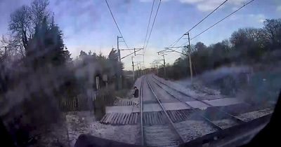 Man split second away from being hit by Avanti train in 'one of closest near misses ever'