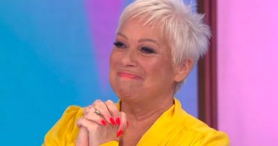 Denise Welch tears up as she announces she's become a grandma for the first time