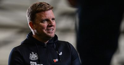 Eddie Howe's answer when asked what represents a successful season for Newcastle after cup blow