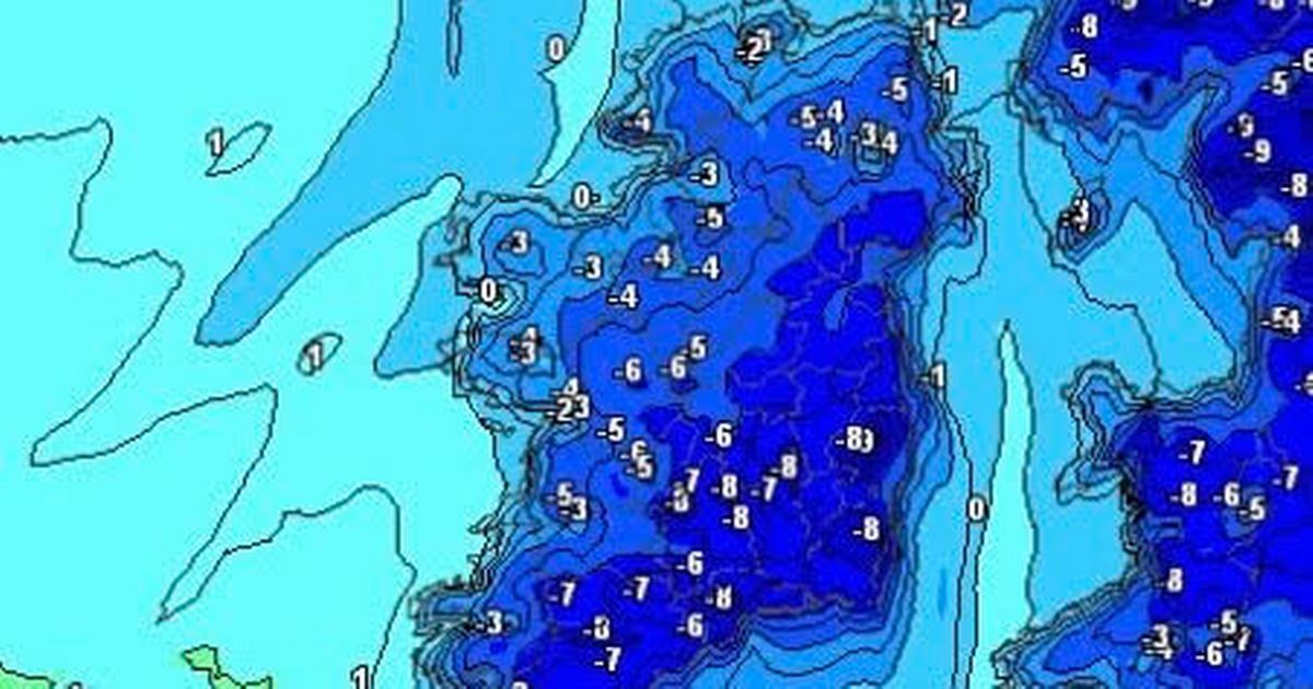 Dublin weather Wind chill of 8C to hit Ireland as…