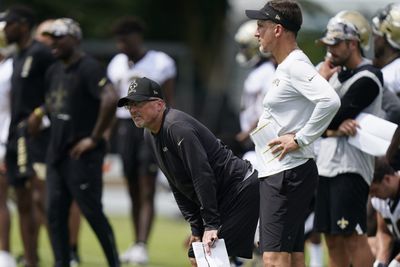 Dennis Allen on Saints’ decision to retain OC Pete Carmichael for 2023