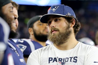 Patriots center David Andrews defends facilities following low grades