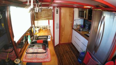 Tour 18-Wheeler Turned Into Two-Story Motorhome With Spiral Staircase