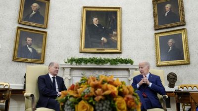 Biden, Scholz meet, pledge support for Ukraine for ‘as long as it takes’