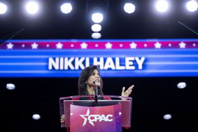 Haley pitches ‘promise’ to CPAC audience that’s waiting for Trump