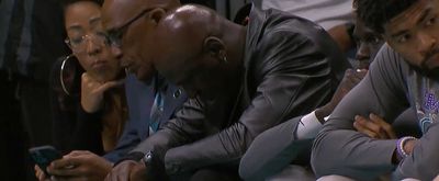 Michael Jordan looking dejected over the Hornets became an instant meme