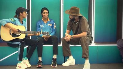 WATCH: Before WPL Opening Ceremony, a jam session between Jemimah Rodrigues, Harleen Deol and Punjabi singer AP Dhillon