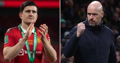 Erik ten Hag has offered Harry Maguire optimistic final shot over Man Utd future