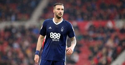Former Nottingham Forest and Everton striker hits 12-minute hat-trick in 13-0 win